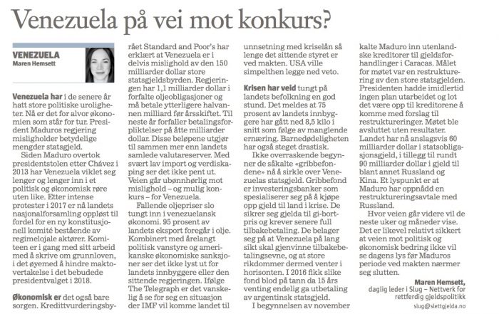 041217 Venezuela Klassekampen Kopi