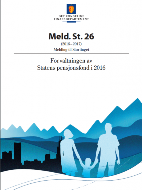 Stortingsmelding om forvaltningen av Oljefondet